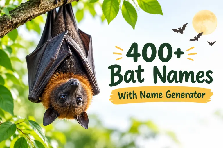 Bat Names with Name Generator