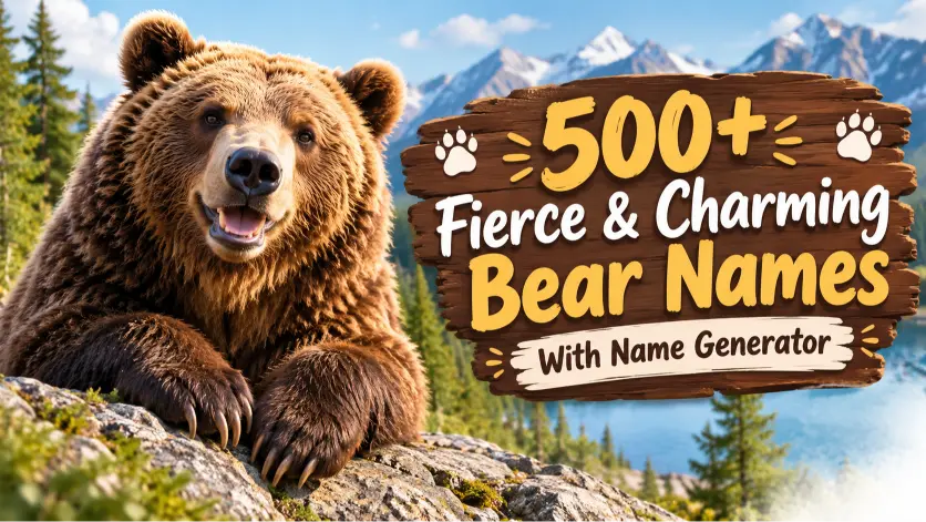 Polar bear names with name generator