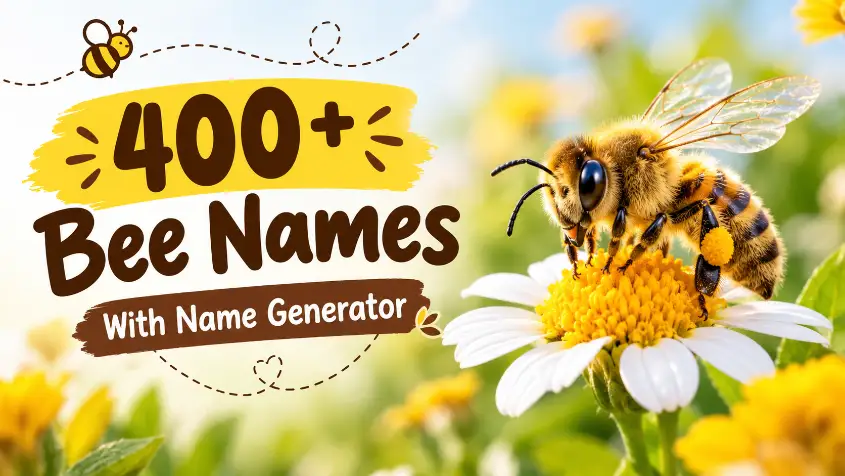 Bee Names With Name Generator