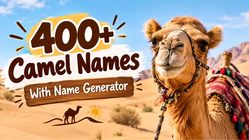 Camel Names With Name Generator