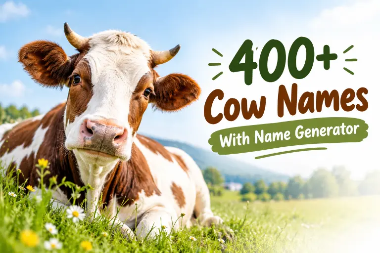 Cow Names with Name Generator