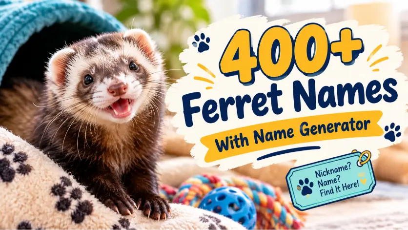 Ferret Names With Name Generator