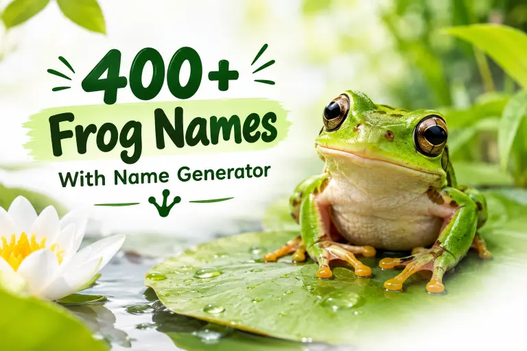 Frog Names with Name Generator