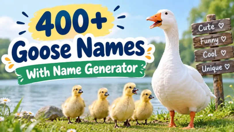 Goose Names With Name Generator