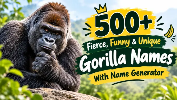 Gorilla Names With Name Generator