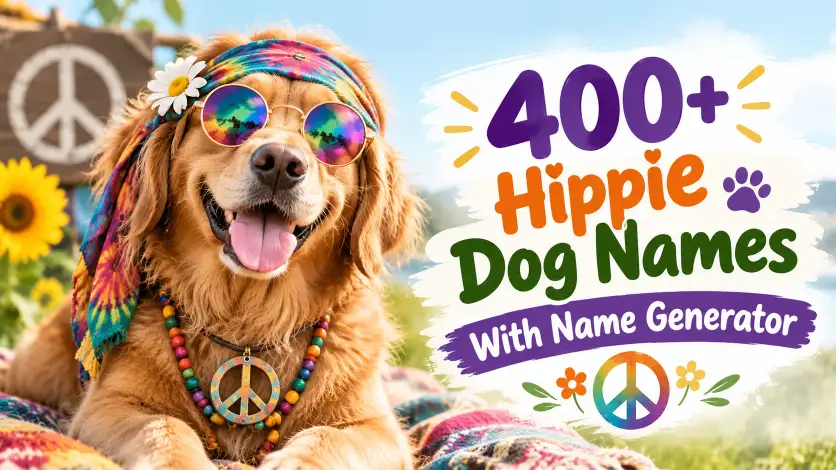 Hippie Dog Names With Name Generator
