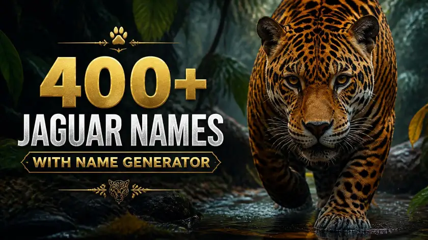 Jaguar Names With Name Generator