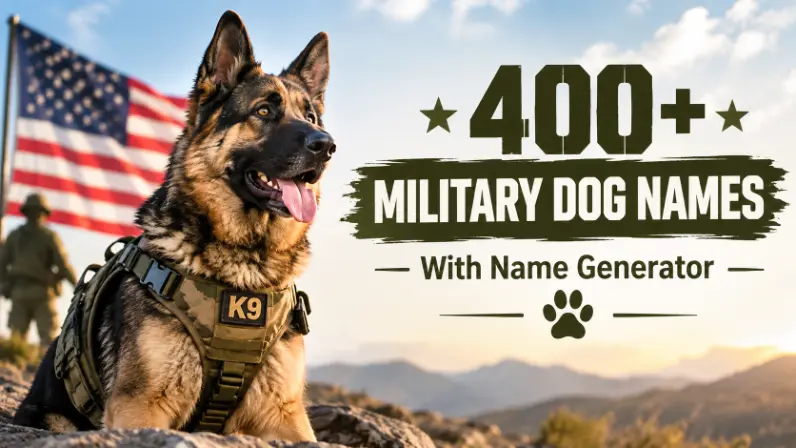 Military Dog Names with Name Generator