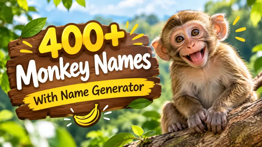 Monkey Names With Name Generator