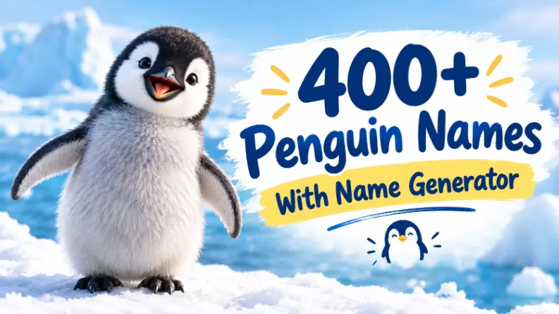 Penguin Names with Name Generator
