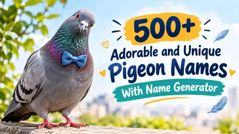 Pigeon Names With Name Generator