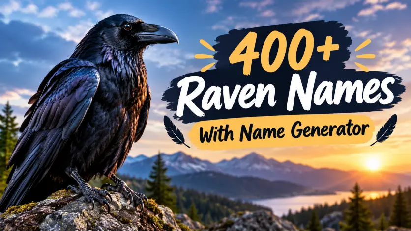 Raven Names With Name Generator