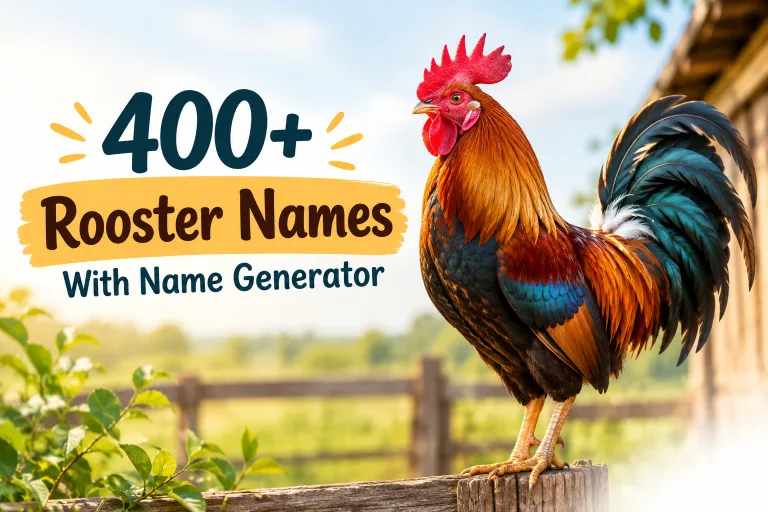 Rooster names with name generator