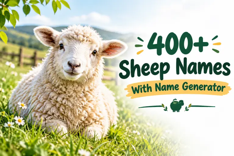 Sheep names with name generator