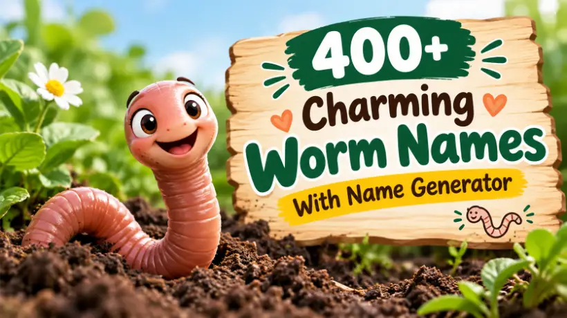 Worm Names With Name Generator