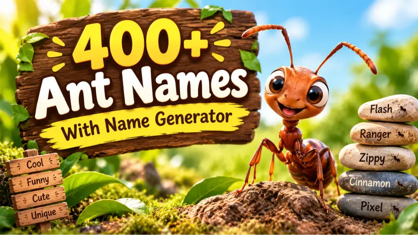 Ant Names With Name Generator