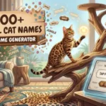 Bengal Cat Names With Name Generator