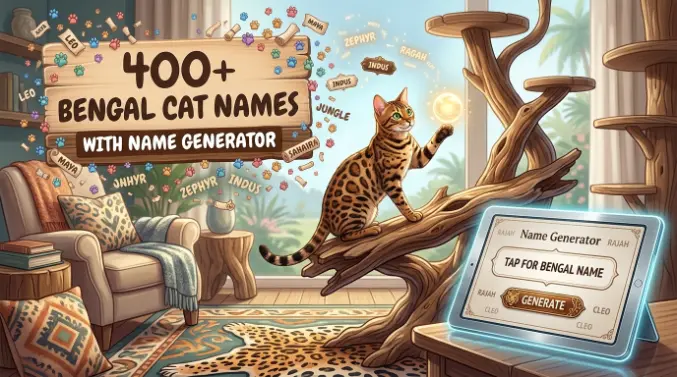 Bengal Cat Names With Name Generator
