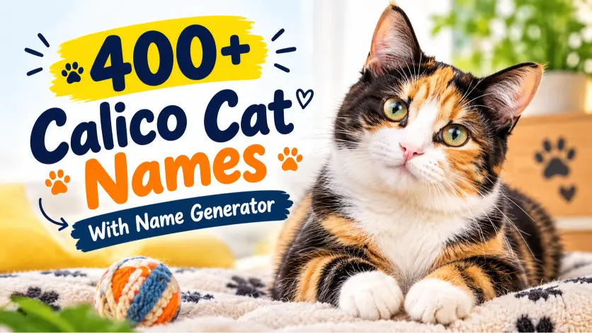 Calico Cat Names With Name Generator