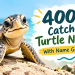 Catchy Turtle Names With Name Generator