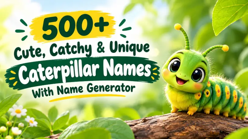 Caterpillar Names With Name Generator