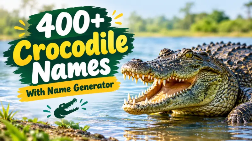 Crocodile Names With Name Generator