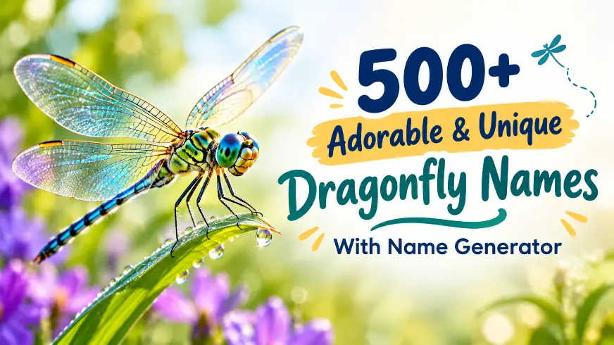 Dragonfly Names With Name Generator