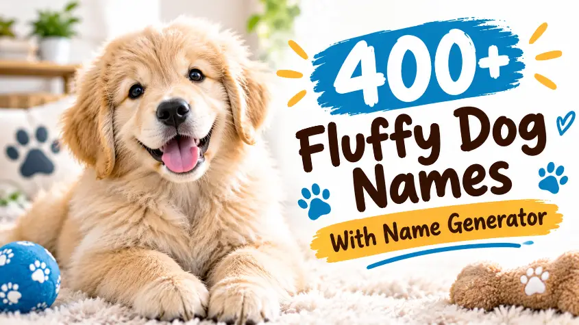 Fluffy Dog Names With Name Generator
