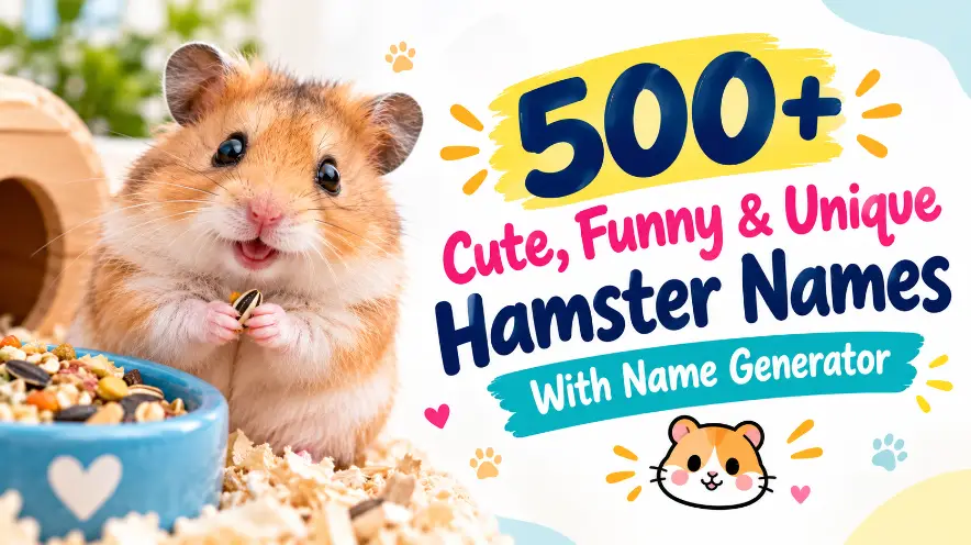 Hamster Names With Name Generator