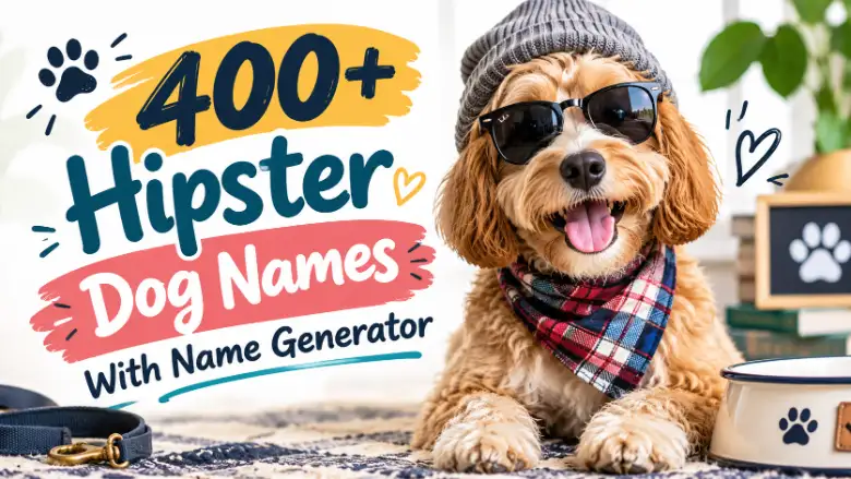 Hipster Dog Names With Name Generator