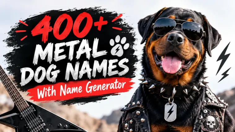 Metal Dog Names With Name Generator