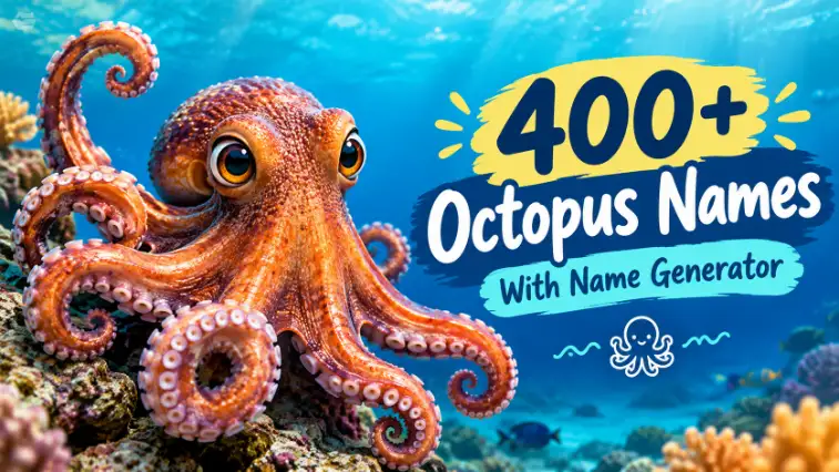 Octopus Names With Name Generator