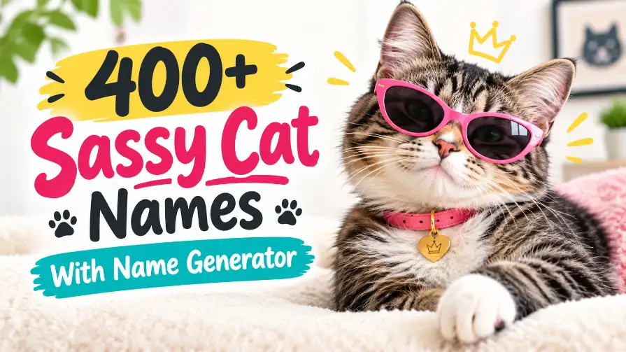 Sassy Cat Names With Name Generator