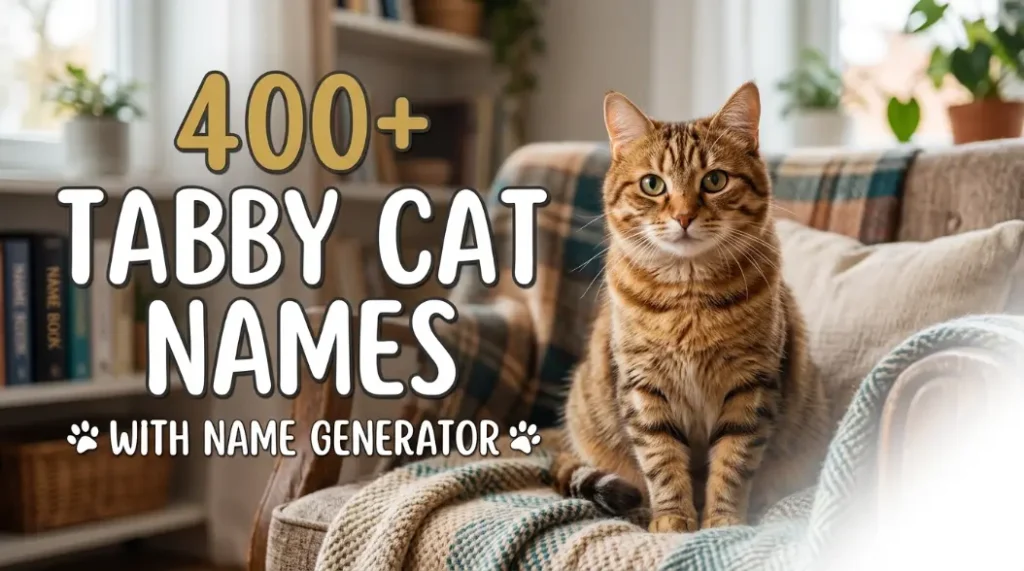 Tabby Cat Names With Name Generator