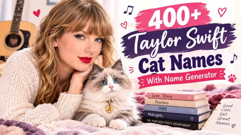 Taylor Swift Cat Names With Name Generator